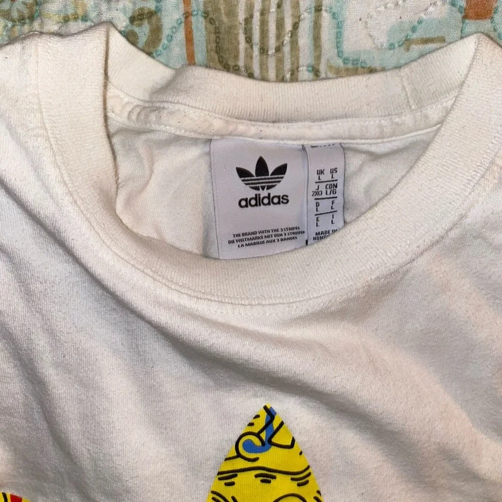 Adidas Originals Keith‎ Haring T-Shirt Men Size Large Trefoil